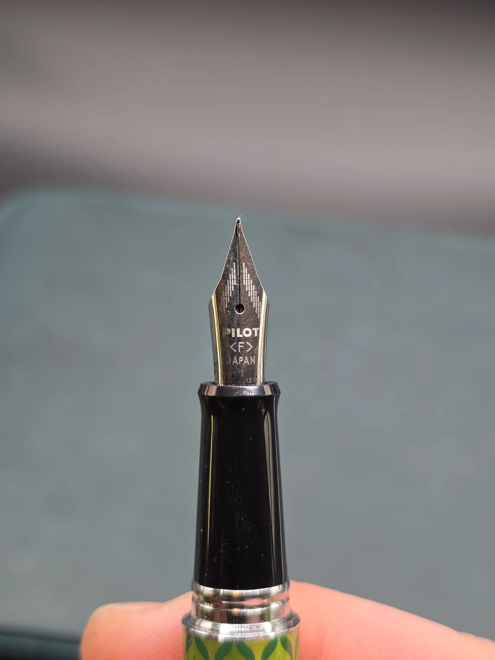 Pilot MR Fountain Pen- Retro Pop - Green - Steel Nib - Fine. With Converter.